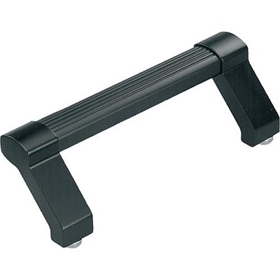 KIPP - ROHRGRIFF, FORM:A, A=300, L=330, D=M08 ALUMINIUM, NATUR ELOXIERT, KOMP:EDELSTAHL