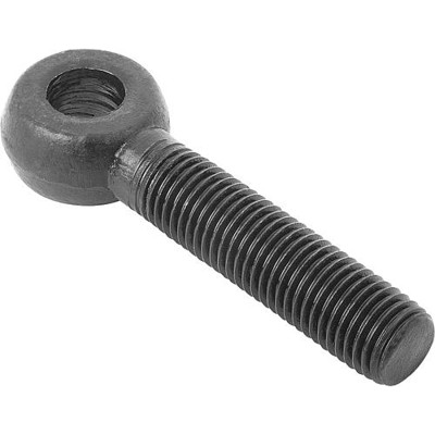 KIPP - AUGENSCHRAUBE MIT LANGEM GEWINDE DIN444, FORM:B, M16, L=100, STAHL 8.8 BRÜNIERT