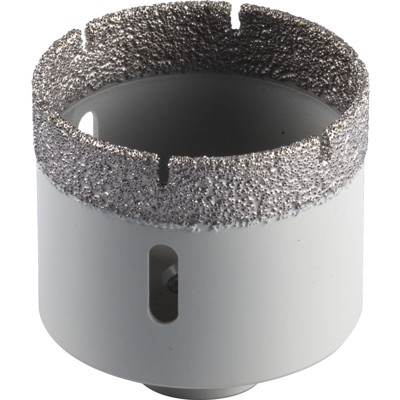 KLINGSPOR - Bohrkrone DK 600 F, 25 x 45mm 1 Segmente 15mm, geschlossener Rand M14, 1 Stück