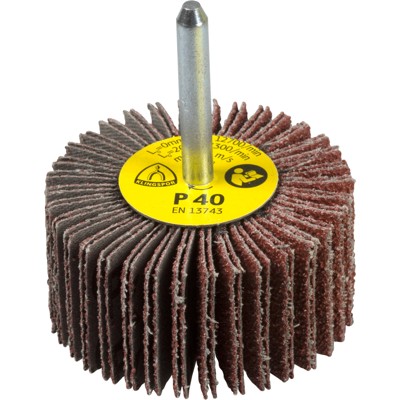 KLINGSPOR - Schleifmopstift KM 613, 80 x 20 x 6mm Korn 80, 1 Stück
