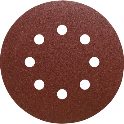 KLINGSPOR - Schleifpapier-Scheibe PS 22 K Klett, 125mm Korn 180 Loch GLS5, 50 Stück