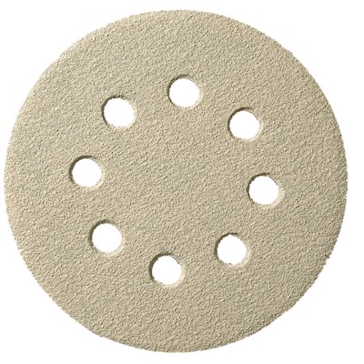 KLINGSPOR - PS 33 BK Scheiben kletthaftend, 125 mm Korn 320 Lochform GLS5