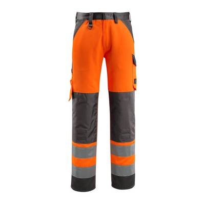 MASCOT® - Maitland Hose mit Knietaschen - SAFE LIGHT - hi-vis Orange/Dunkelanthrazit, Gr. 76C48