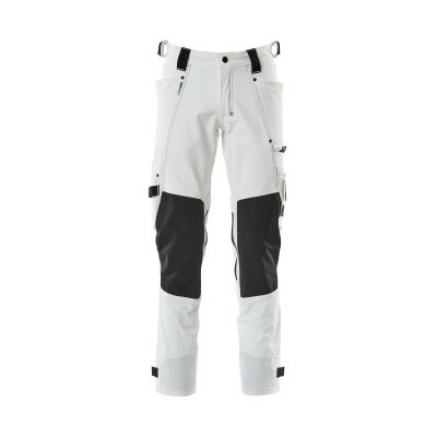 MASCOT® - Hose mit Knietaschen ADVANCED, Weiß, Größe 76C43