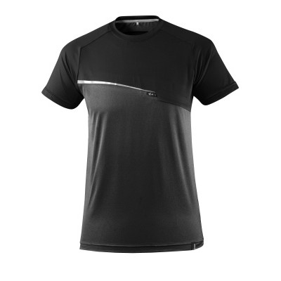 MASCOT® - T-Shirt ADVANCED, Schwarz, Größe 3XL