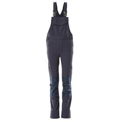 MASCOT® - Latzhose ACCELERATE für Kinder Schwarzblau 18969-311-010, Größe 128