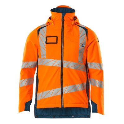 MASCOT® - Winterjacke ACCELERATE SAFE, hi-vis Orange/Dunkelpetroleum, Größe 5XL