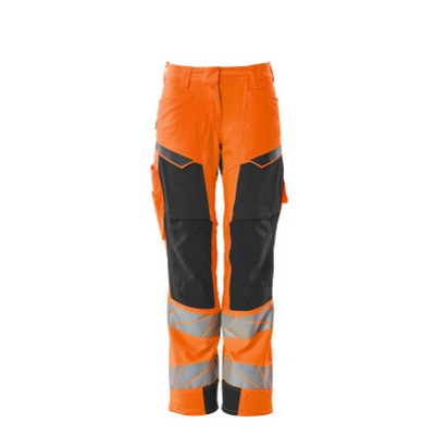 MASCOT® - Hose mit Knietaschen ACCELERATE SAFE, hi-vis Orange/Dunkelanthrazit, Größe 76C34