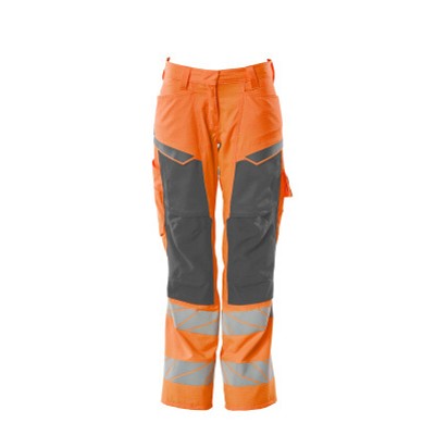 MASCOT® - Hose mit Knietaschen ACCELERATE SAFE, hi-vis Orange/Dunkelanthrazit, Größe 82C40