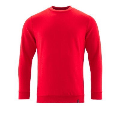 MASCOT® - Sweatshirt CROSSOVER, Verkehrsrot, Größe 2XL-ONE