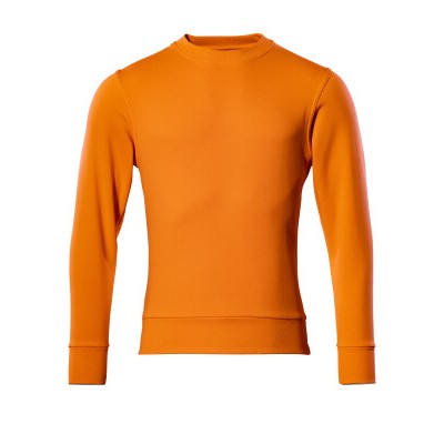 MASCOT® - Sweatshirt CROSSOVER, Hellorange, Größe 3XL