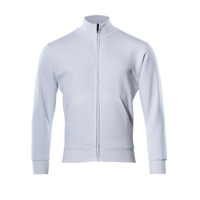 MASCOT® - Sweatshirt mit Reißverschluss Lavit Weiß 51591-970-06, Größe XS