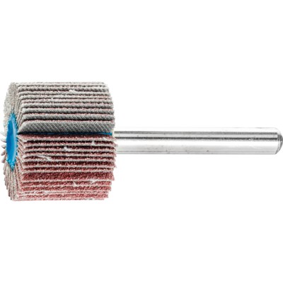 PFERD - Korund Fächerschleifer F Ø 25x20mm Schaft-Ø 6 mm A80 für Feinschliff und Finish