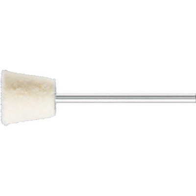 PFERD - harte Filzpolierstifte Winkelform Ø 12x12 mm Schaft-Ø 2,35 mm