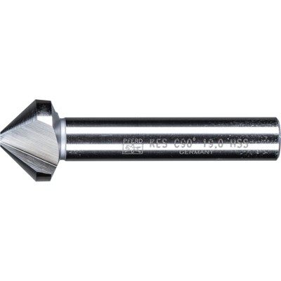 PFERD - HSS Kegel-und Entgratsenker 90° Ø 19 mm Schaft-Ø 10mm DIN 335 C