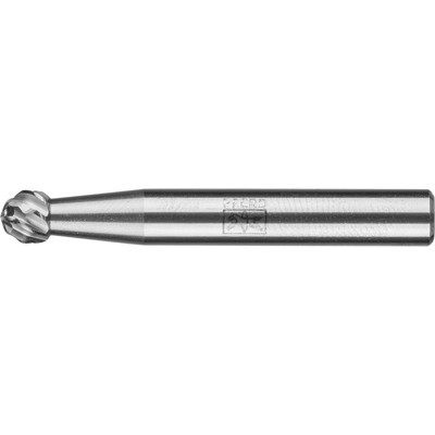 PFERD - Hartmetall Hochleistungsfrässtift ALLROUND Kugel KUD Ø 06x05 mm Schaft-Ø 6 mm universal grob