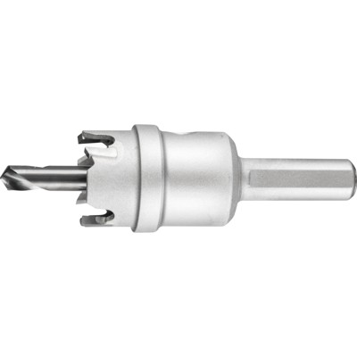 PFERD - Hartmetall Lochschneider/-Lochsäge Ø 23x8 mm Schaft-Ø 10mm Schnitttiefe 4 mm universal
