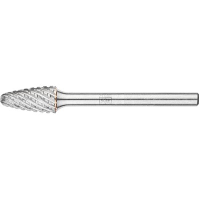 PFERD - Hartmetall Hochleistungsfrässtift Rundbogen RBF Ø 06x13 mm Schaft-Ø 3 mm TITANIUM für Titan