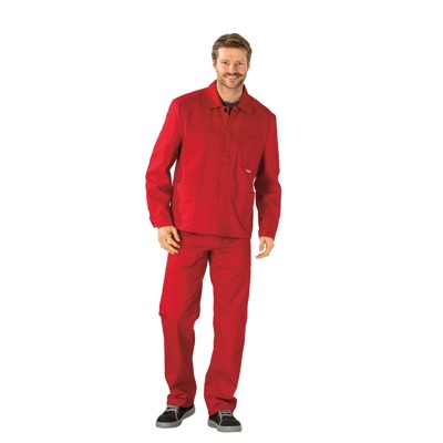 Planam - Arbeitsjacke 0103 mittelrot, Größe 98