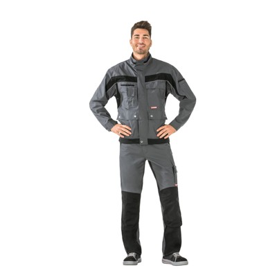 Planam - Bundjacke 2506 schiefer/schwarz, Größe 25