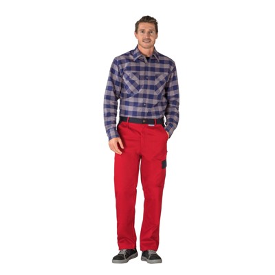 Planam - Bundhose 1213 rot/marine, Größe 60