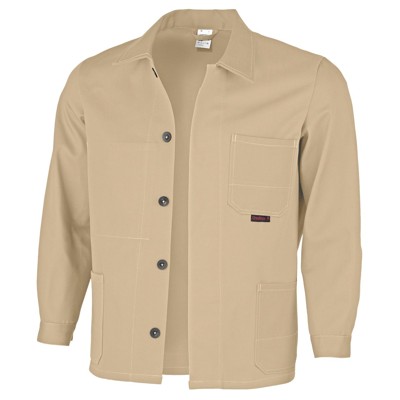qualitex® - Arbeitsjacke "favorit" khaki, Größe 42
