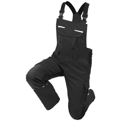 qualitex® - Latzhose "IND" black beauty, Größe 110