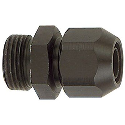 RIEGLER® - Einschraubverschraubung, Alu, für PVC-Gewebeschlauch 12x6, G 1/2"