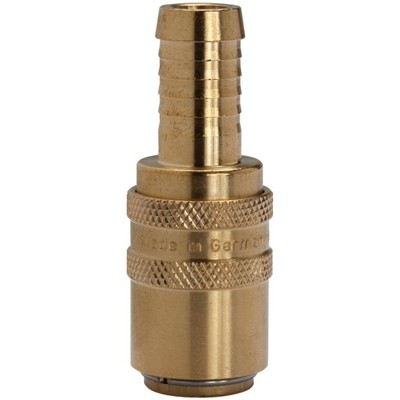 RIEGLER® - Temperierkupplung DN 9, Zapfen 13mm, Schlauchtülle gerade