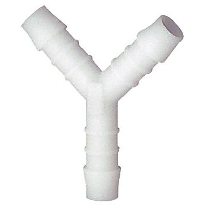 RIEGLER® - Y-Schlauchverbindungsstutzen, für Schlauch LW 10, Winkel 90°, POM