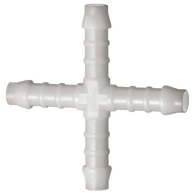 RIEGLER® - Kreuzverbindungsstutzen, für Schlauch LW 12mm, POM