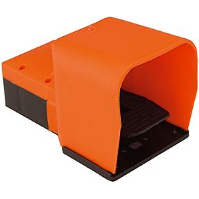RIEGLER® - 3/2-Wege Fußventil monostabil, nicht rastend, mit Fußschutz, M5
