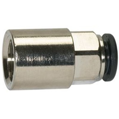 RIEGLER® - Gerade Steckverschraubung »click-clock«, M5 I, Schlauch-Ø 3