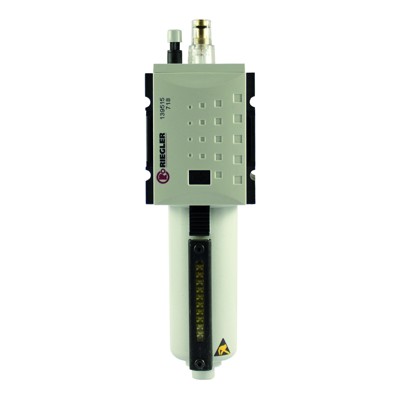 RIEGLER® - Nebelöler »FUTURA« mit Metallbehälter und Sichtrohr, BG 1, G 3/8"
