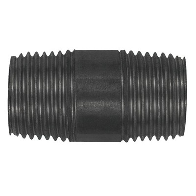 RIEGLER® - Rohrdoppelnippel 23, A/A, R 1.1/4", Länge 60,0mm, DIN EN 10241