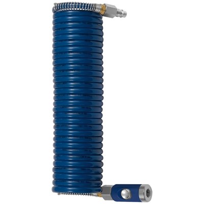 RIEGLER® - Spiralschlauch-Kupplung-Set, Sicherheitskupplung, Nylon, ø7,9x6,3, 2,5 m