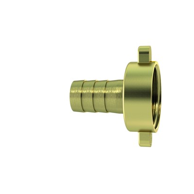 RIEGLER® - <p>2/3 Schlauchverschr. G 1 x 19, Ü-Mutter, flachd. leichte Ausf. MS</p>