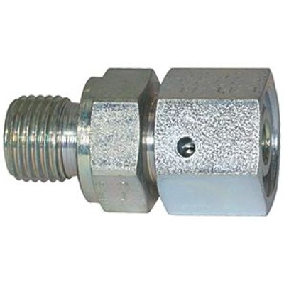 RIEGLER® - Gerade Schneidr Einschraubverschraub dreh einstell Dichtk ST verz G1/4 Rohr 8mm