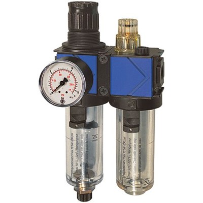 RIEGLER® - Wartungseinheit 2-teilig »variobloc«, mit PC-Behälter, BG 1, G 1/4"