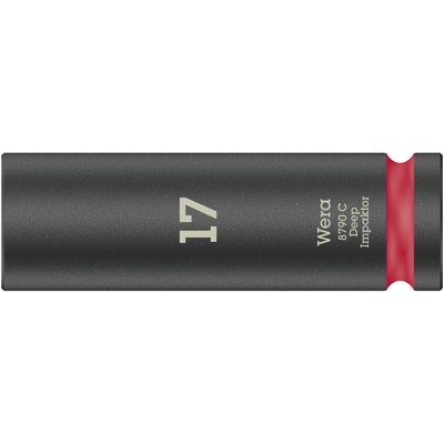 Wera® - 8790 C Impaktor Deep Steckschlüsseleinsatz mit 1/2"-Antrieb, 17 x 83 mm
