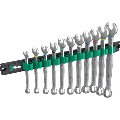 Wera® - 9640 Magnetleiste 6003 Joker 1 Ringmaulschlüssel-Satz, 11-teilig