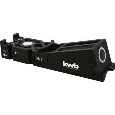 kwb - Taschenloch Bohrschablone 5-teilig