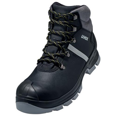 uvex - 2 construction Stiefel S3 65103 schwarz/grau, Weite 12, Größe 35