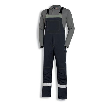 uvex - Latzhose multifunction grau, Größe 48, 50