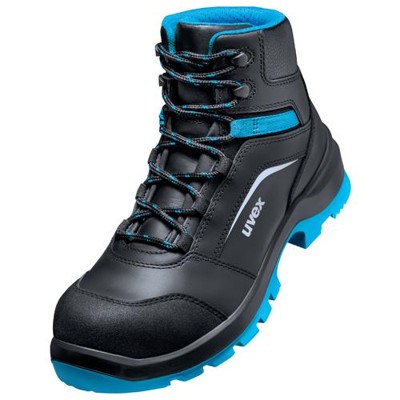 uvex - 2 xenova® Stiefel S3 95563 schwarz/blau, Weite 12, Größe 43