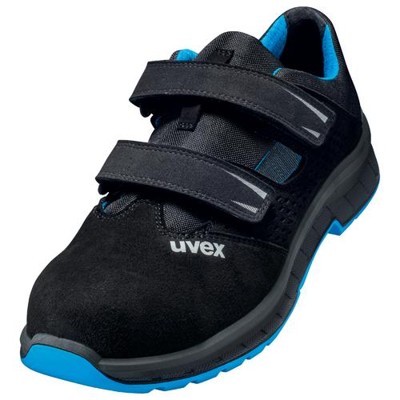 uvex - 2 trend Sandalen S1 69368 schwarz/blau, Weite 11, Größe 39