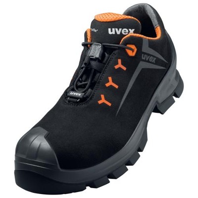 uvex - 2 MACSOLE® Halbschuhe S3 65243 schwarz/orange, Weite 12, Größe 52