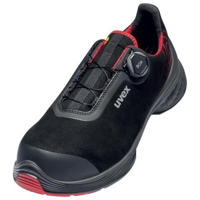 uvex - 1 G2 Halbschuhe S3 68402 schwarz/rot, Weite 11, Größe 47