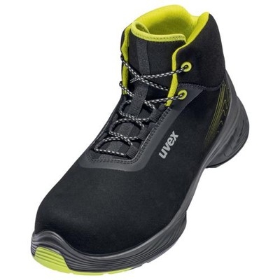 uvex - 1 G2 Stiefel S2 68458 schwarz/gelb, Weite 11, Größe 49