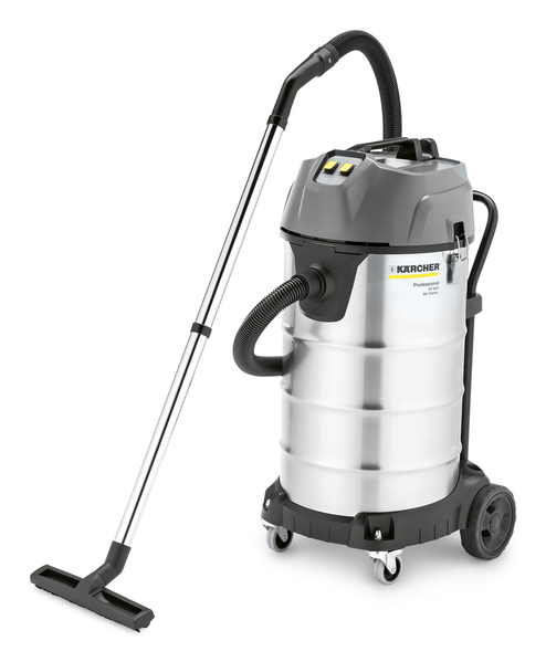 Nass-/Trockensauger 90/2 Me Classic Edition, 90-l-Behälter, 2300 W, Edelstahlbehälter.